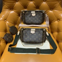 루이비통 멀티 포쉐트 악세수아 숄더백 Louis Vuitton MONOGRAM Multi pochette accessoires M44813 M44840