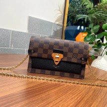 루이비통 바뱅 체인 월릿 다미에 에벤 Louis Vuitton DAMIER Vavin chain N60221 N60222 N60237