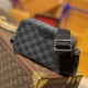 루이비통 알파웨어러블월릿 다미에 블랙 Louis Vuitton Alpha wearable N60418