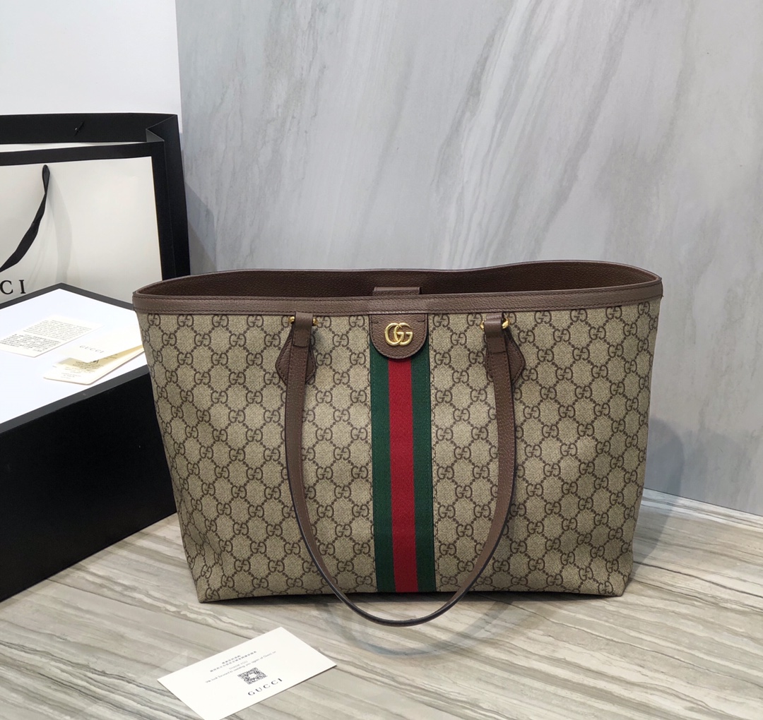 구찌 오피디아 GG 미디엄 토트백 631685