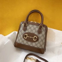 구찌 홀스빗 1955 미니 탑 핸들 백 640716