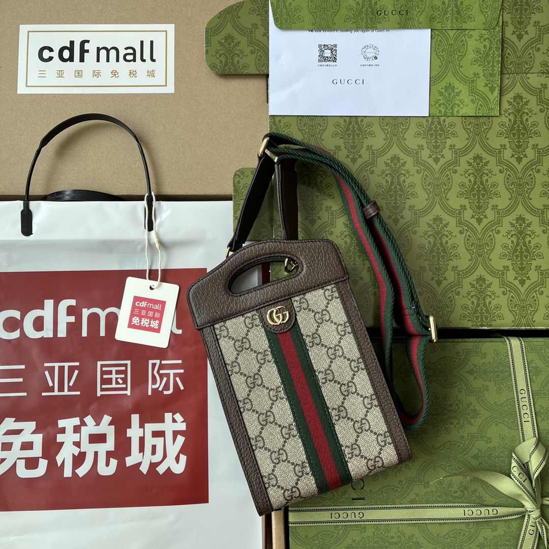 구찌 GG 오피디아 탑핸들 미니백 699770 96IWG 8745