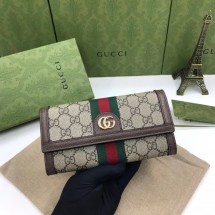 구찌 오피디아 GG 콘티넨탈 장지갑 523153 96IWG 8745