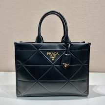 프라다 라지 가죽 핸드백 ASK V OCO 1BA377