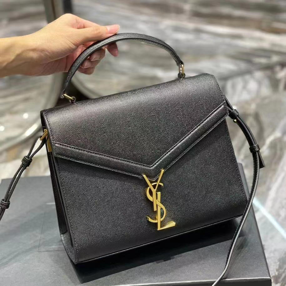 생로랑 카산드라 미니 탑핸들 크로스백 602716 BOWNW 1048