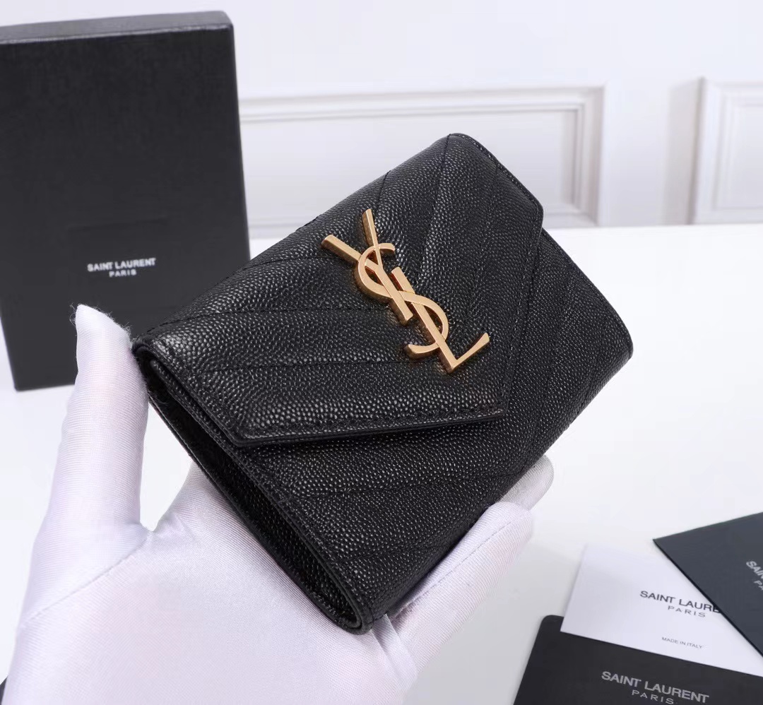 생로랑 YSL 스몰 모노그램 반지갑 414404