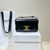 셀린느 내츄럴 카프스킨 트리오페 숄더백 194143BFN