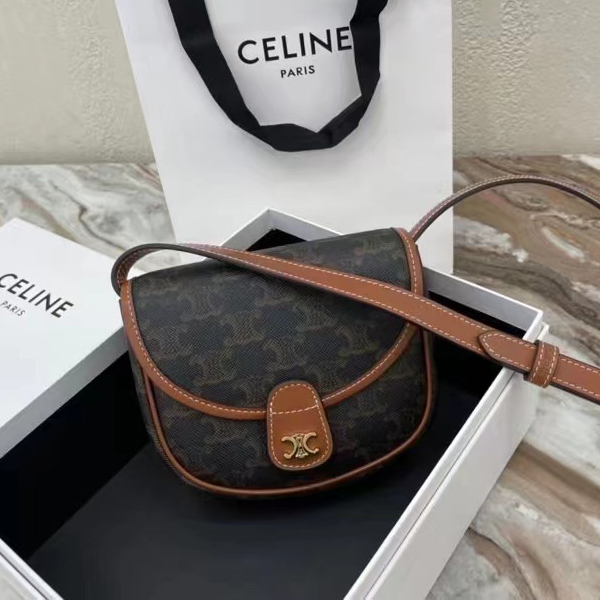 셀린느 트리오페 미니 베사체 백 (텐) 196702BZJ