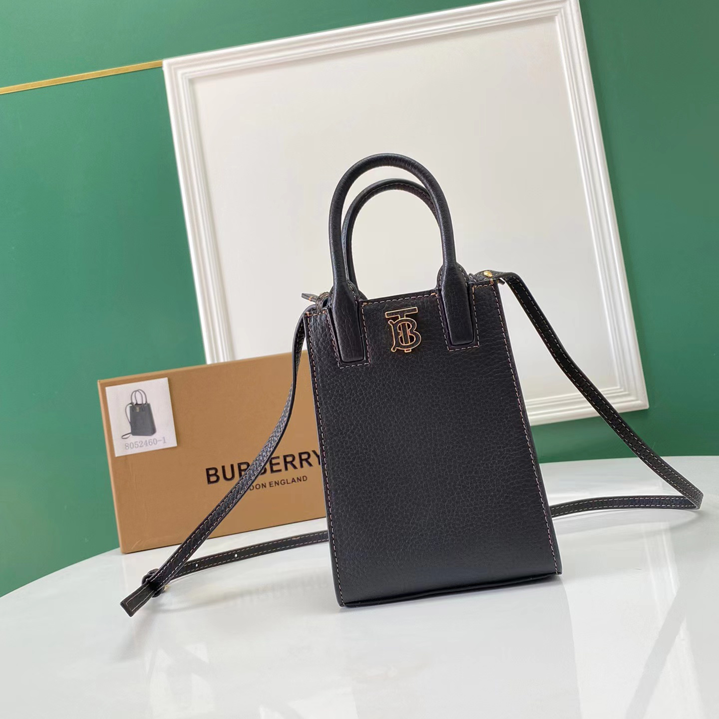 버버리 여성 숄더백 크로스백 그레이니 레더 마이크로 프란시스 토트 80523051