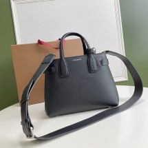 버버리 스몰 사이드 빈티지 체크 배너백 블랙 브라운 80193981