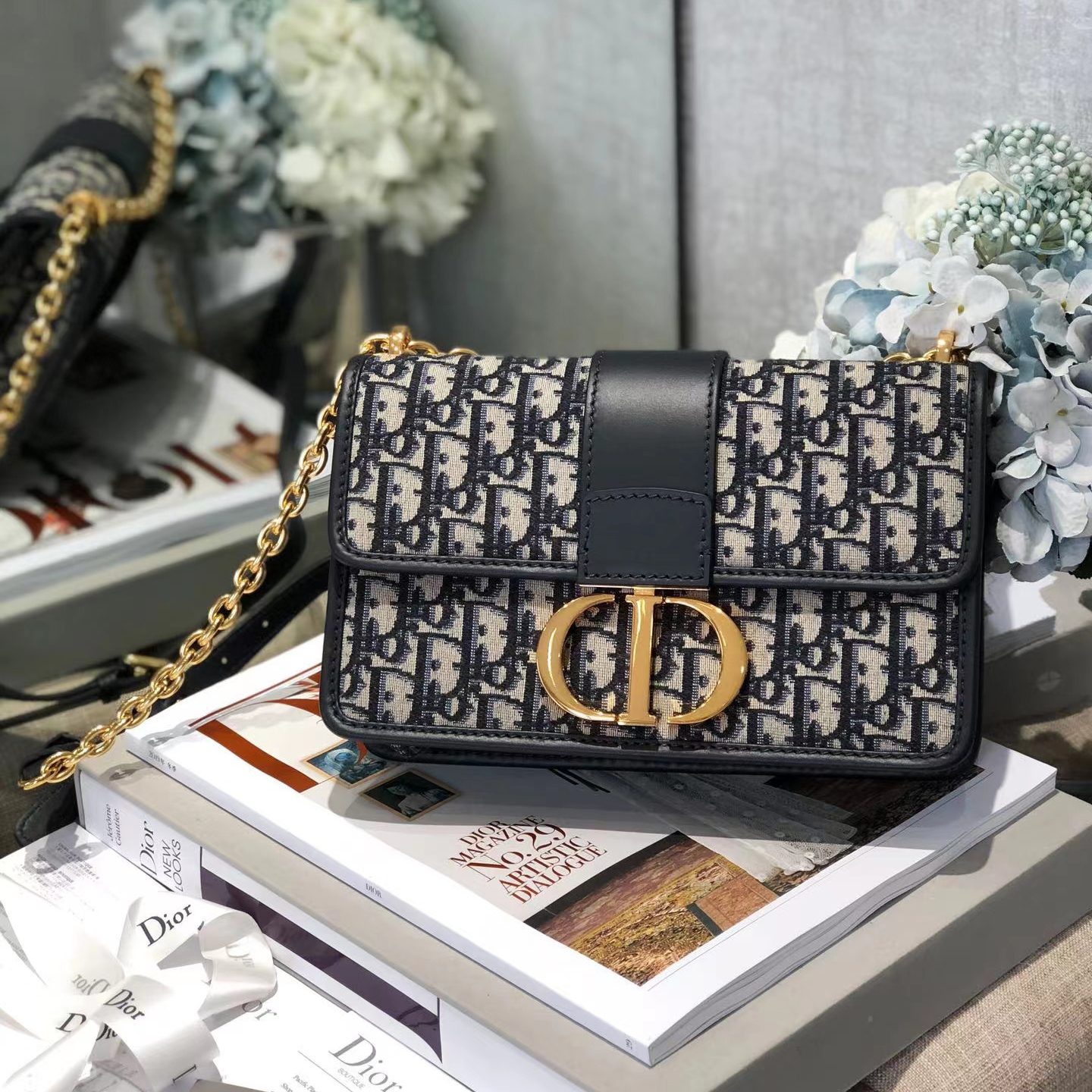 디올 오블리크 30 Montaigne 몽테인 체인 백 M9208UTZQ M928