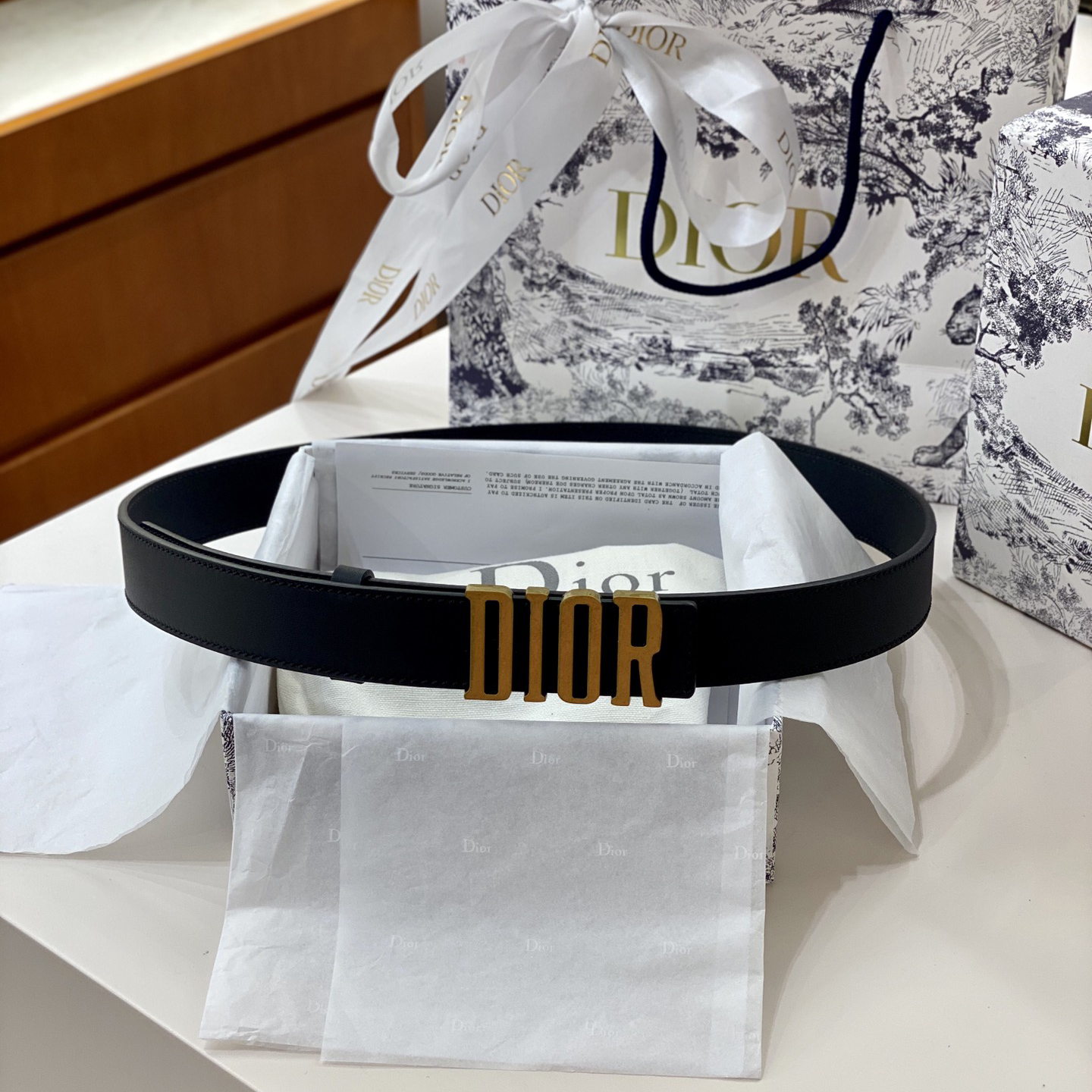 DIOR 디올 디펜스 벨트 블랙 B0385CVWU M900