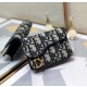 DIOR 디올 오블리크 새들 카드 지갑 M928 S5611CTZQ