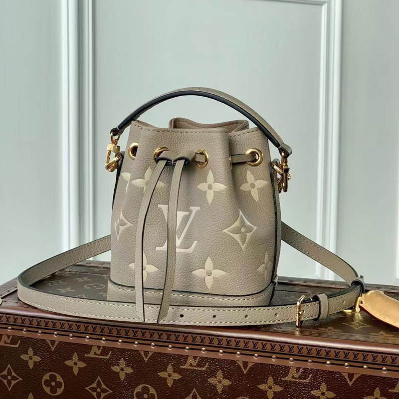 루이비통 나노 노에 앙프렝뜨 모노그램 버킷백 미니 M46291