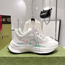 구찌 런 스니커즈 여성 화이트 734904 UHH20 9014