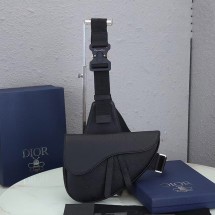 디올 새들백 블랙 1ADPO093YMJ H00N