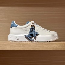 루이비통 플라워 참 타임아웃 스니커즈 (데님) 1ABB4R