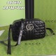 GUCCI 구찌 GG 마몽 마몬트 스몰 마틀라세 숄더백 블랙 은장 447632 UM8BN 1000