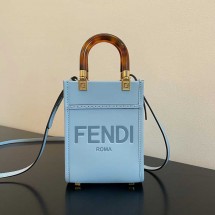 펜디 선샤인 쇼퍼백 핑크 불루 2칼라 8BS051