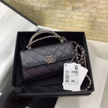 샤넬 23P CC 로고 탑핸들 폰케이스 체인백 (2컬러) AP3238