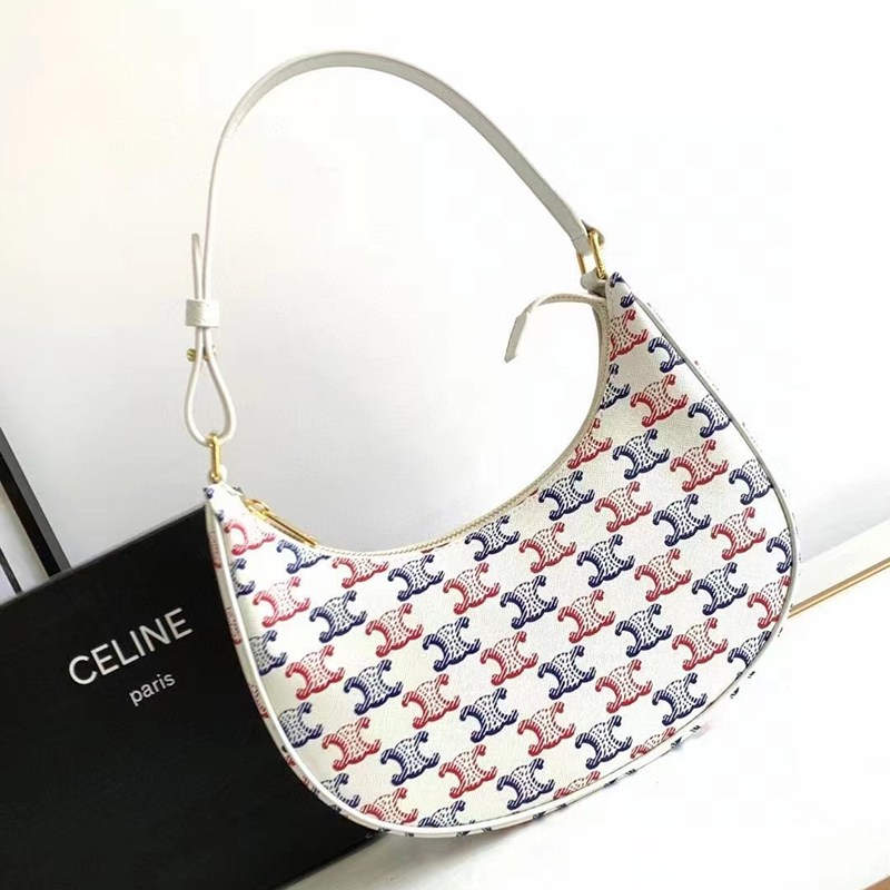 셀린느 23SS 트리오페 캔버스 아바 호보백 테니스 컬렉션 193952EY2