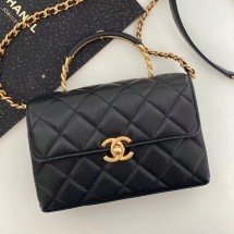샤넬 23S CC로고 탑핸들 플랩백 미니 AS3982