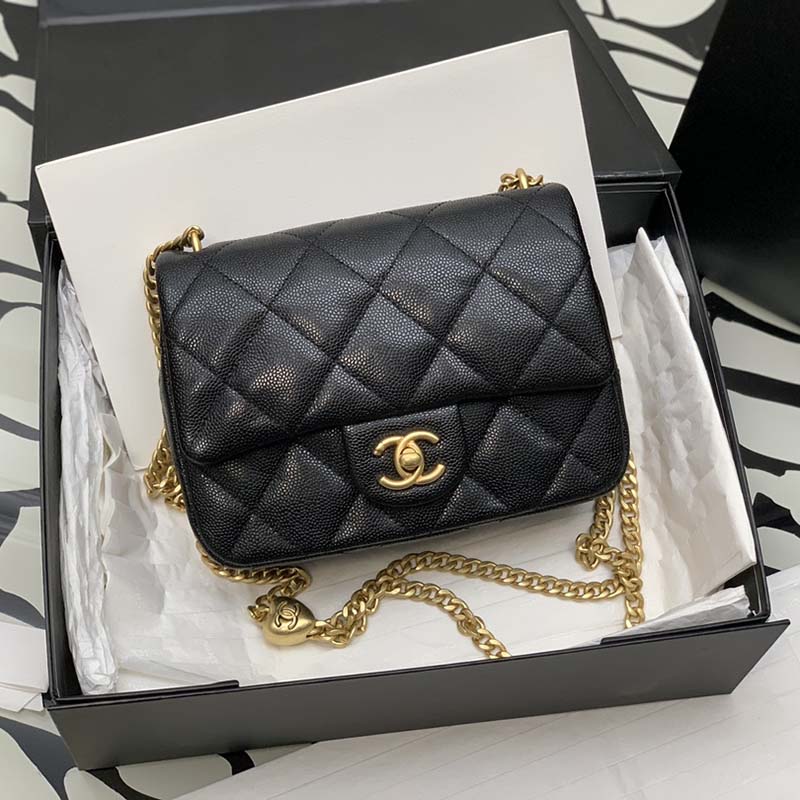 샤넬 하트골드볼 플랩백 미니 (2컬러) AS3829 23SS