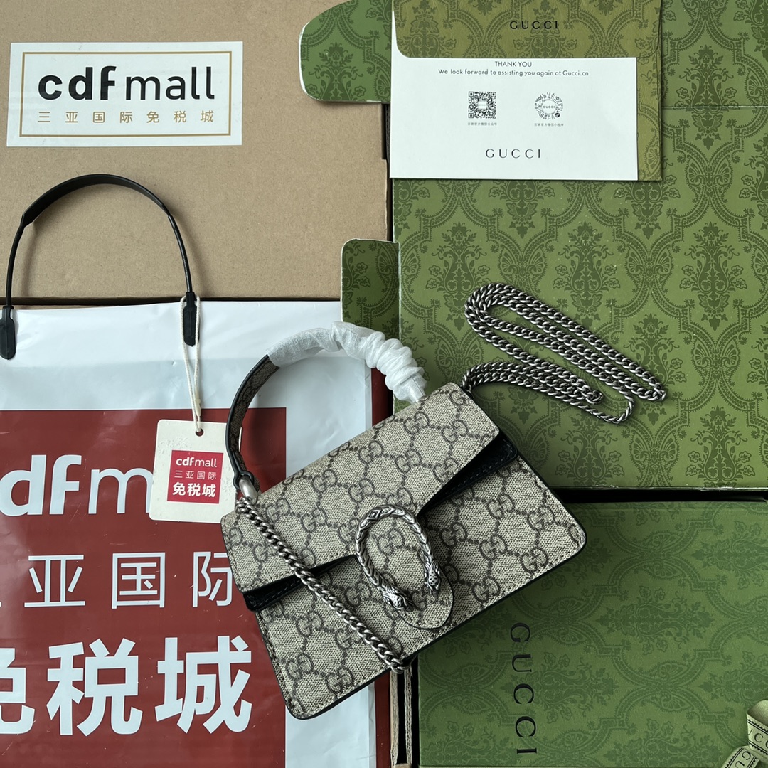 구찌 디오니서스 미니 탑핸들 체인백 (4칼라) 752029