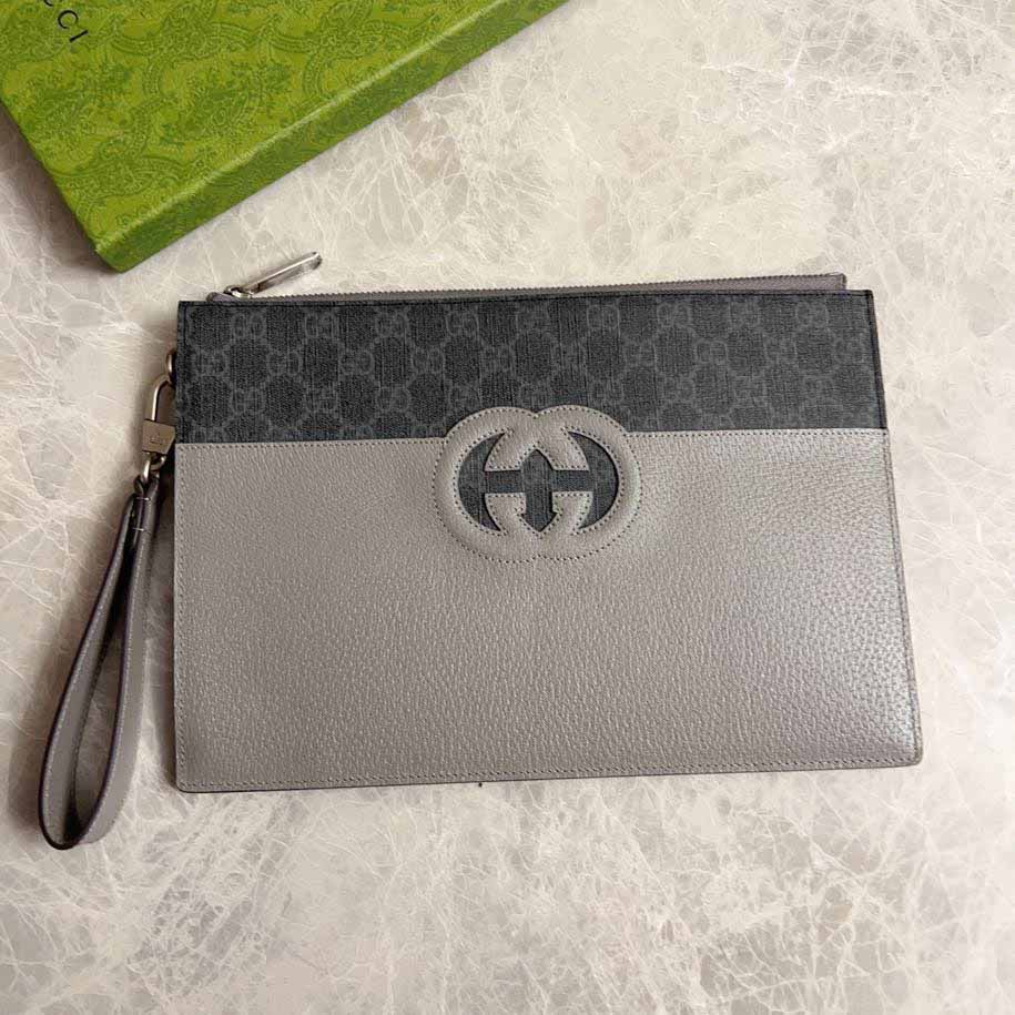 구찌 컷아웃 인터로킹 G 파우치 723320 K9GSN 1151