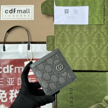 구찌 지갑 오피디아 월렛 그레이 블랙 슈프림 732016