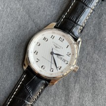 론진 마스터 콜렉션 가죽줄 40mm L2.910.4.78.3