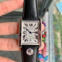 까르띠에 Cartier 남성용 W5200027 오토매틱 디스플레이 블랙 워치 41MM*31MM 시계