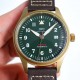 IWC 파일럿 Spitfire 오토매틱 그린 다이얼 남성 39mm 시계 IW326802