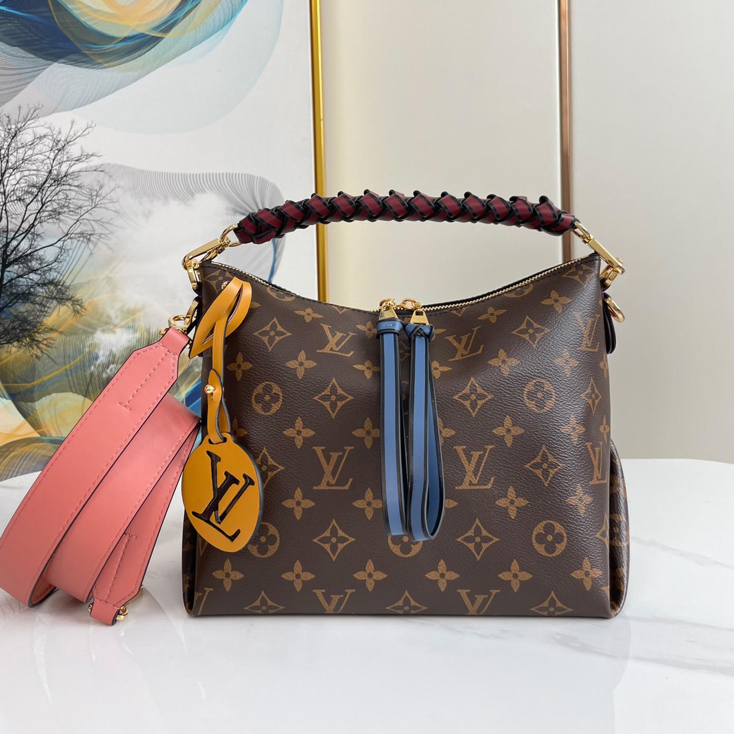루이비통 보부르 미니 호보백 LOUIS VUITTON BEAUBOURG MINI HOBO M55090