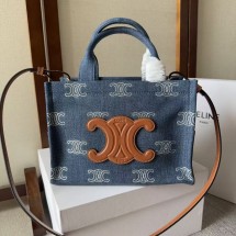 셀린느 스몰 카바스 타이스 데님 199162FED 07AT