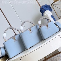 루이비통 카퓌신 불루 3사이즈 M22876