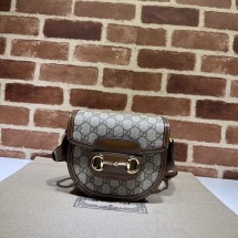 구찌 홀스빗 미니 가방 Gucci Horsebit 1955 mini rounded bag 3칼라 760191