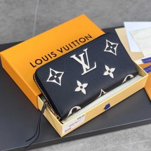 루이비통 모느그램 여자 장지갑 지퍼 월릿 2칼라 M80481