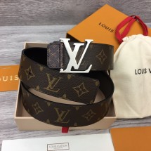 루이비통 LV 태그 40MM 리버서블 벨트 느와 금장 은장 검장 M0686T
