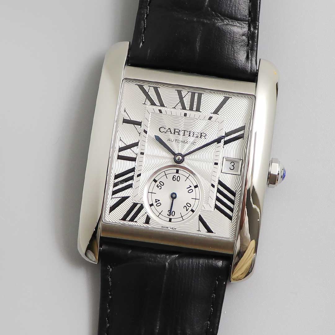 CARTIER 까르띠에 34.3mm 시계 탱크 W5330003