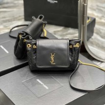 생로랑 Nolita 모노그램 미니백 2칼라 672738 1EL07