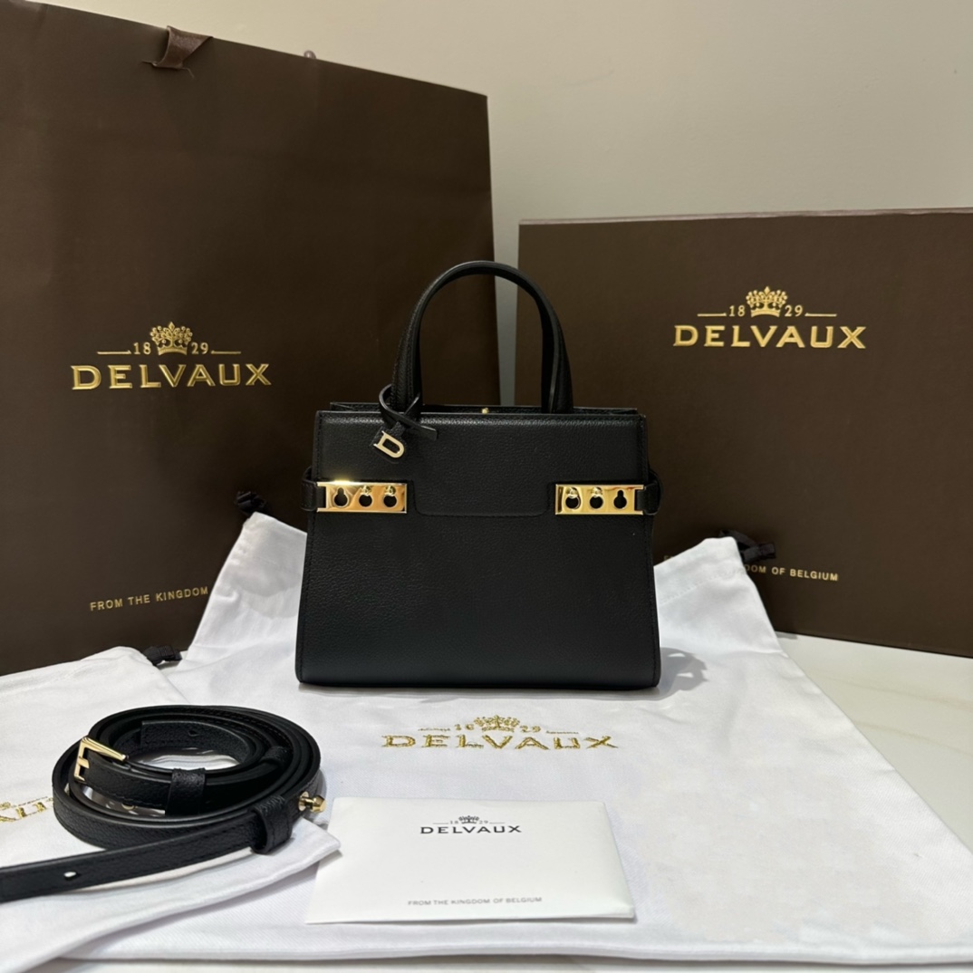 DELVAUX 델보 톰페트 크러시 토트 백 점핑 카프 [5컬러] AA0617AFL0