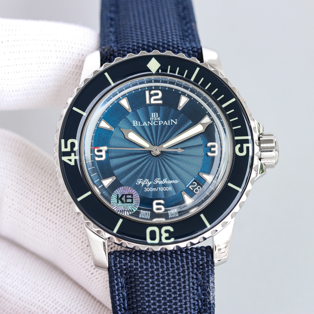 BLANCPAIN-블랑팡 크로노그라프 오토매틱 45mm 시계 5015D-1140-52B