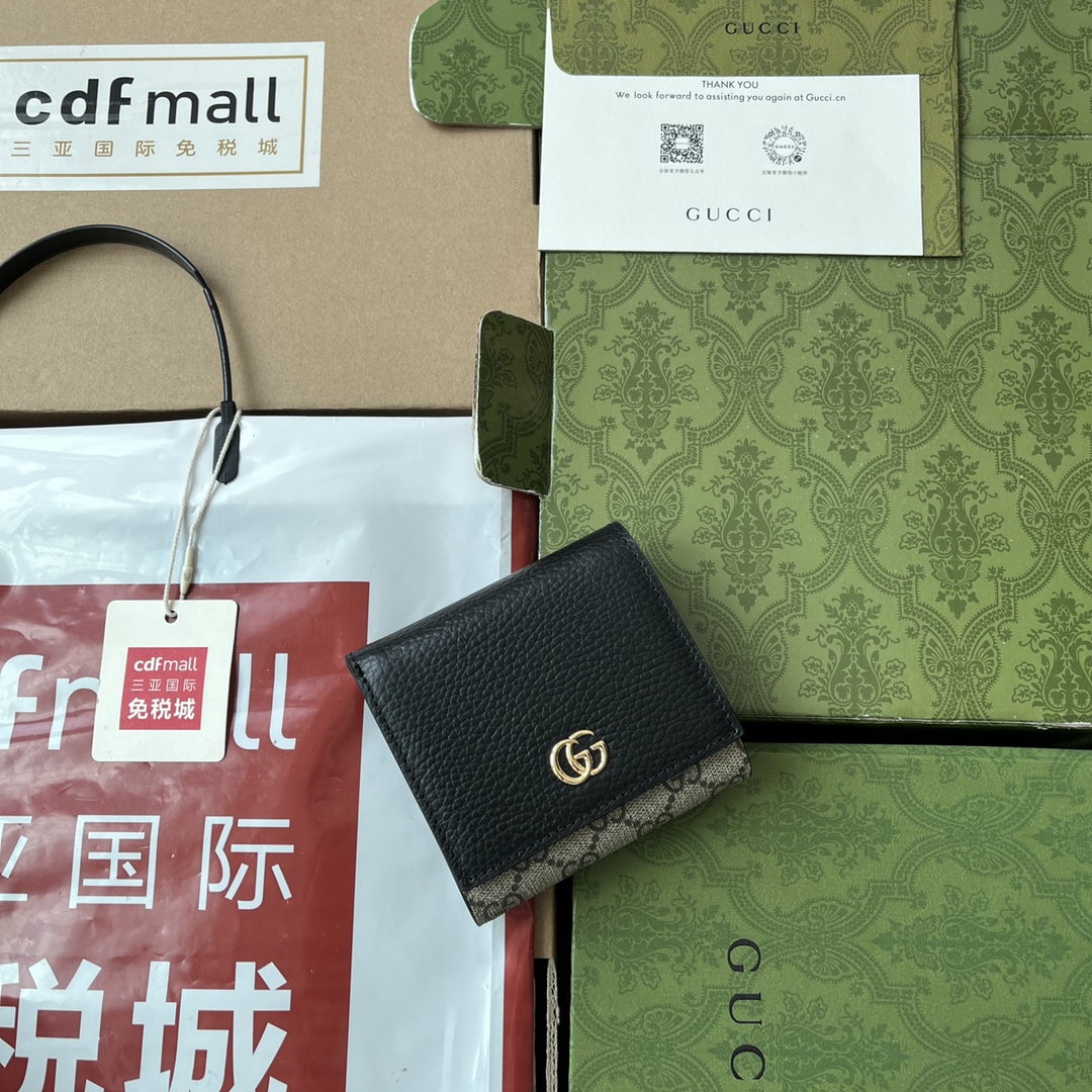구찌 GG 마몽 반지갑 3칼라 598587 17WAG 1283