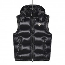 몽클레어(MONCLER) 남성 보르메스 패딩 베스트 - 블랙 / 화이트 G20911A0015268950999