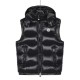 몽클레어(MONCLER) 남성 보르메스 패딩 베스트 - 블랙 / 화이트 G20911A0015268950999