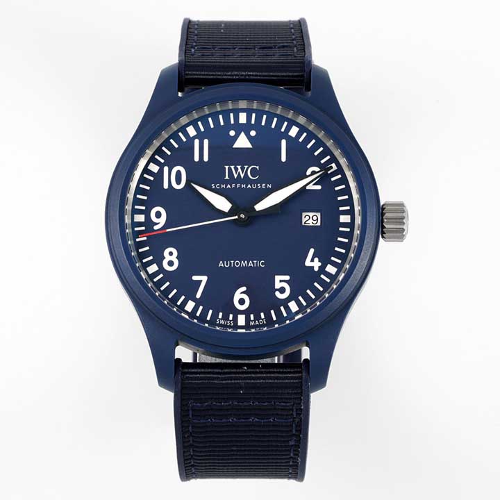 IWC 파일럿 라우레우스 에디션 세라믹 41mm 시계 IW328101