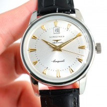 론진 컨퀘스트 헤리티지 40mm 시계 4칼라 L1.645.4.75.9