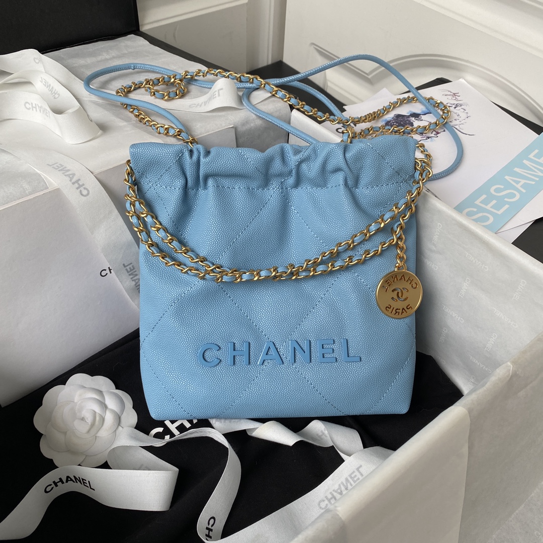 샤넬 CHANEL 22 MINI HANDBAG 5칼라 AS3980 B14407 94305
