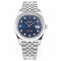 롤렉스 데이저스트 41mm 다이아몬드 블루 블랙 2 칼라 M126334-0016